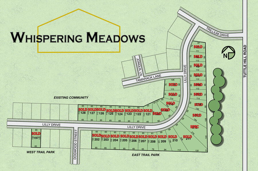 Whispering Meadows New Construction Homes Ypsilanti Windmill Homes