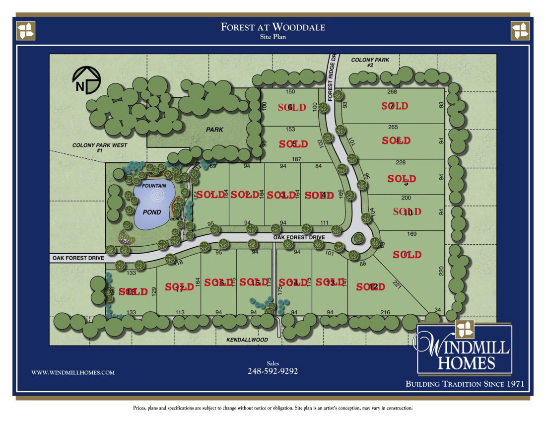 Forest at Wooddale Site Plan