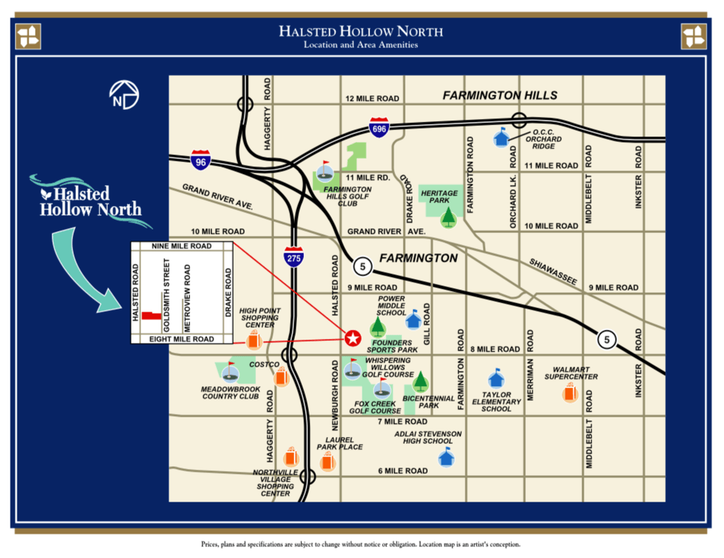 Halsted Hollow North Location